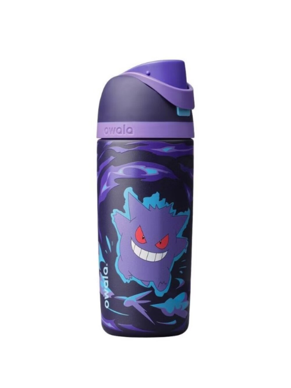 Pokemon Owala Stainless Steel Special Edition FreeSip Water Bottle Gengar